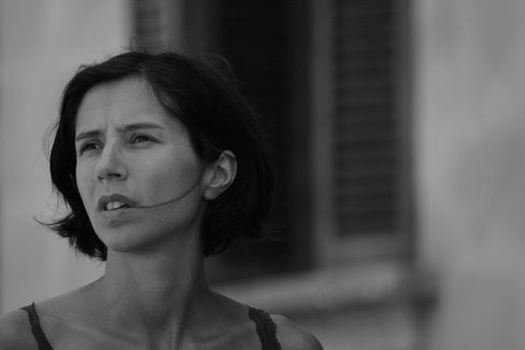 女人，埃斯科卡，骄傲，西班牙，模型，白色和黑色