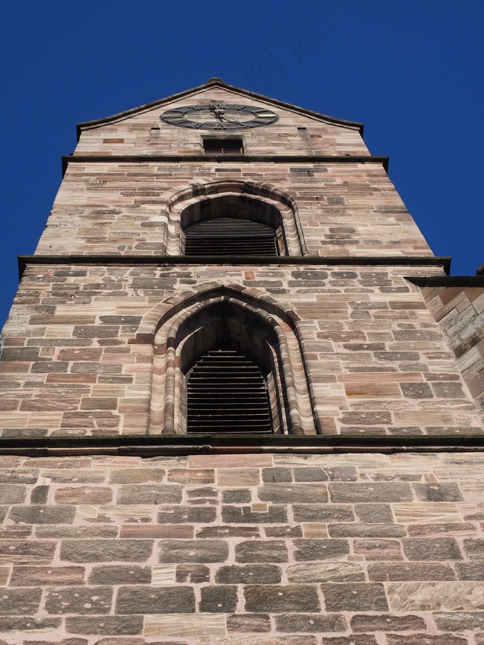 马丁教堂，教堂，尖顶，巴塞尔