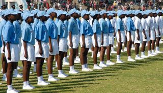 博茨瓦纳，哈博罗内，警察日，编队