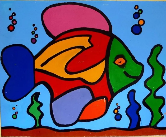 涂鸦，巴拉那，纳瓦拉，艺术，鱼，壁画