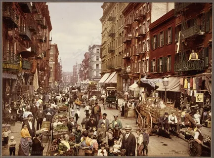纽约市,1890年,年份酒,纽约桑树街 纽约市,1890年,年份酒,纽约桑树街
