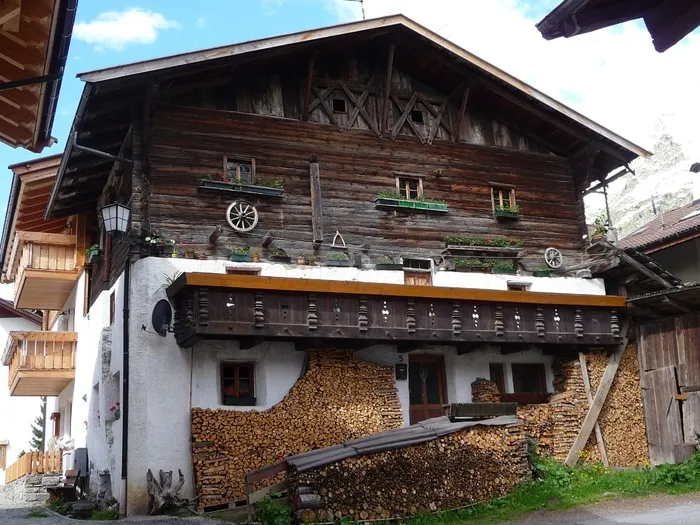 南蒂罗尔，农业，自然，老农舍