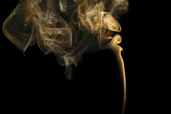 黑色桌面,光绘,荧光壁纸,桌面花纹,管水母目动物,黑暗中的黄烟