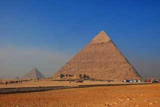 埃及，古代，考古，金字塔，给，开罗