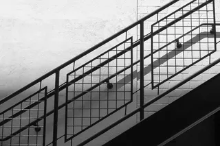 楼梯，楼梯栏杆，铁路，楼梯，楼梯