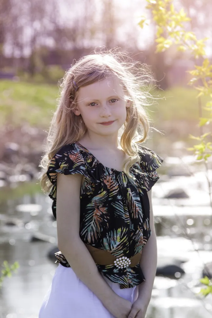 女孩，流，场，甜，漂亮