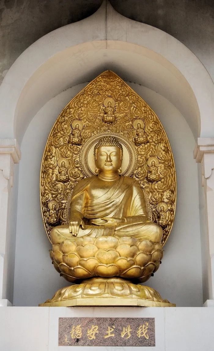 伦敦和平塔，佛，宗教，雕塑