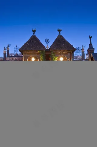 法国，Jardins的秘密，Vaux，建筑，结构