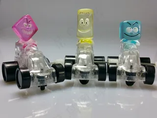 赛车，数字，丰富多彩，儿童，搞笑