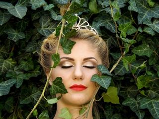 女孩，金发，蓝眼睛，公主，皇冠，美女