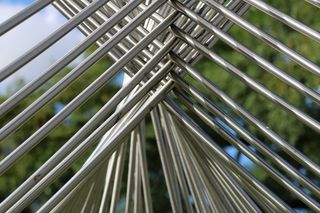 雕塑，艺术，大学，隆德，偷铁