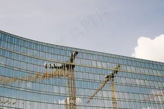 原材料,建筑,工艺品,挡风墙,公路护栏,塔式起重机