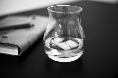 玻璃，写作，饮料，表，办公室，作者，饮料