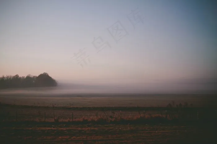 天空,山峦,壁纸,草原,江河,景观自然场有雾