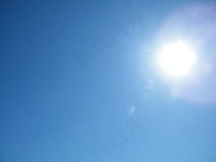 蓝天，太阳，晕，天空，阳光，清除，Cloudscape