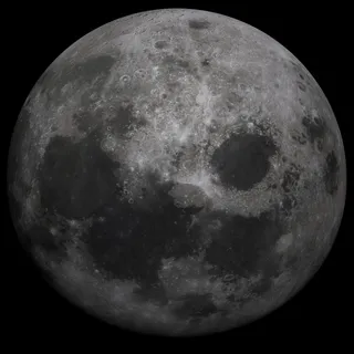 月亮，宇宙，行星，卫星，空间，宇宙，缩放