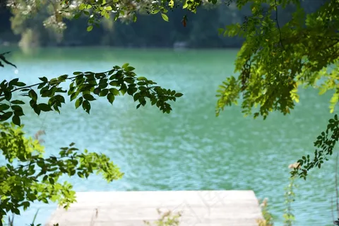 展望，水，湖泊，自然，风景