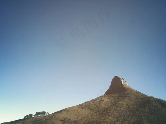 煤渣，锥，山，景观，火山，火山