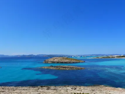 伊维萨岛,海,岛,夏天,蓝色的大海,自然 伊维萨岛,海,岛,夏天,蓝色的大海,自然