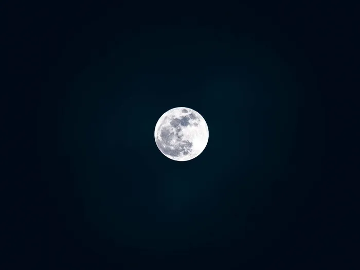 满月，夜晚，黑色，黑暗，天空，天文学，宇宙