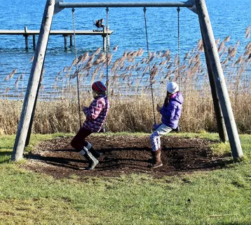 摇滚，游乐场，播放，摇摆，摆动，个人，人类