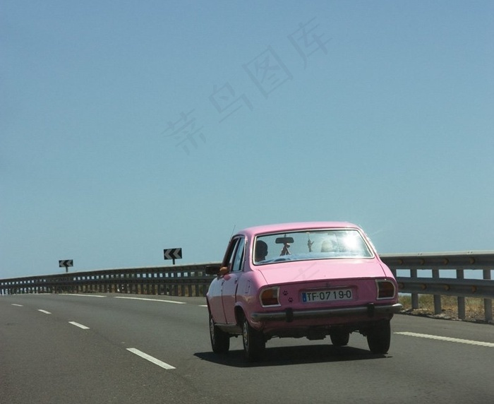 轿车,巴士,街道,沥青运输车,垃圾车,在路上