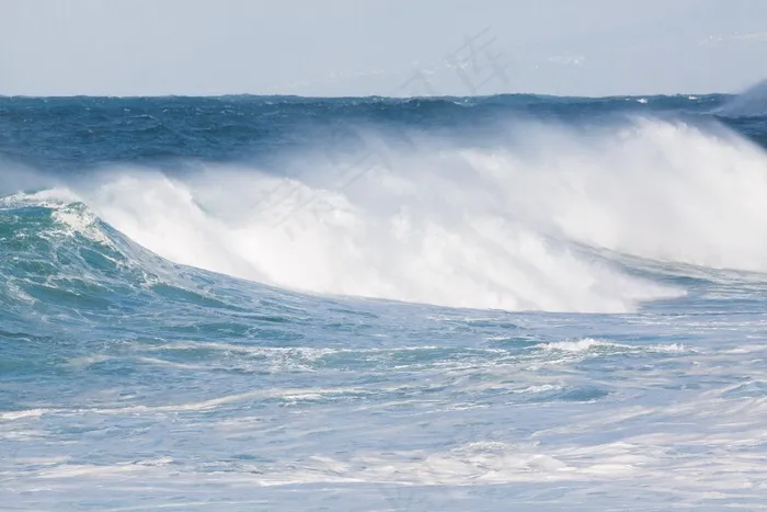 海洋，洪水，海，波，水，喷雾，假期，冲浪