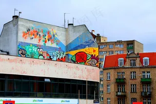 壁画，耶斯凯·波兹南，公寓波兹南