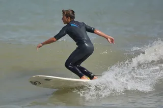 冲浪者，波浪，男子，人，海，行动