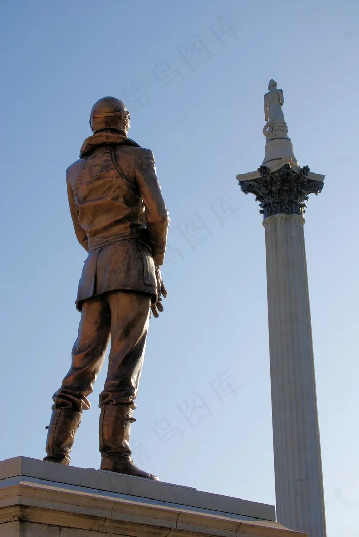 纪念碑，公园，基思，飞行员，伦敦