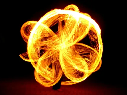 火，Poi，Feuerpoi，杂耍，杂耍，中世纪