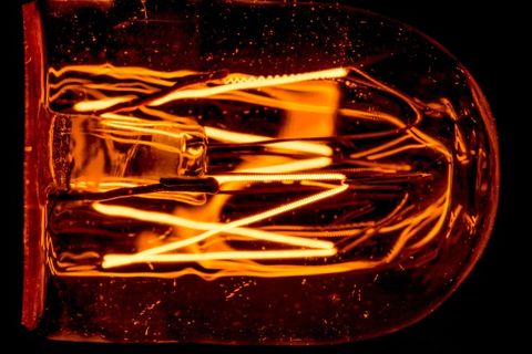 辉光灯，光，灯泡，辉光，灯丝，灼热丝