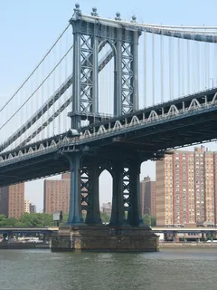 桥,布鲁克林,曼哈顿,纽约市,河 桥,布鲁克林,曼哈顿,纽约市,河