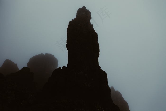 货币,脚,山峦,腿,手,山黑岩石剪影
