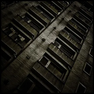 建筑，令人沮丧，窗口，黑暗，Trueb，心情