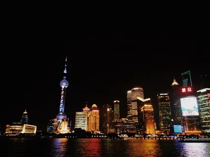 中国上海,东方明珠,夜景,夜 中国上海,东方明珠,夜景,夜