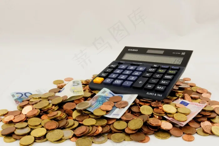 欧元，似乎，钱，财务，存钱罐，保存，分
