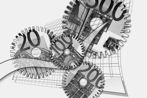 齿轮，欧元，外汇，美元，金融，金融危机