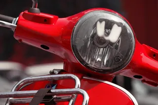 压路机，Vespa，小型摩托车，车辆，车把