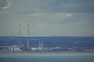 天空,建筑,风景,屏幕截图,桥梁,工业工厂烟囱