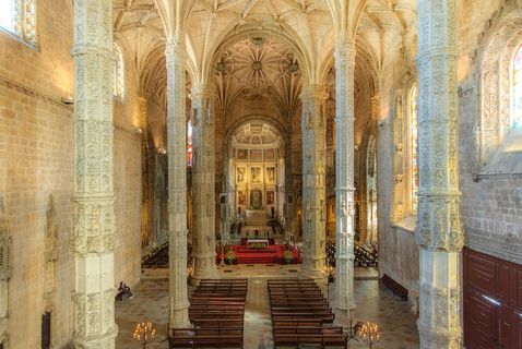 Mosteiro DosJerónimos，里斯本，葡萄牙