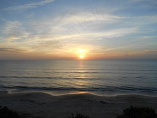 日出，佛罗里达，海洋，大西洋，海滩，太阳