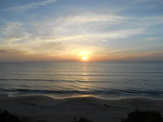 日出，佛罗里达，海洋，大西洋，海滩，太阳