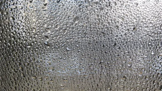 一滴水，冷凝，图案，背景，玻璃