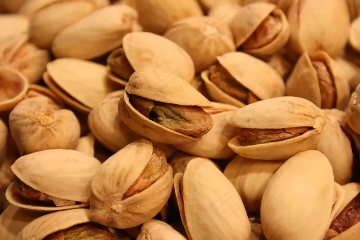 开心果，坚果，小吃，果壳，市场，美味