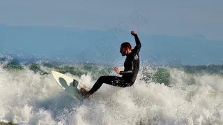 冲浪者，冲浪板，水上运动，大海，海洋，水