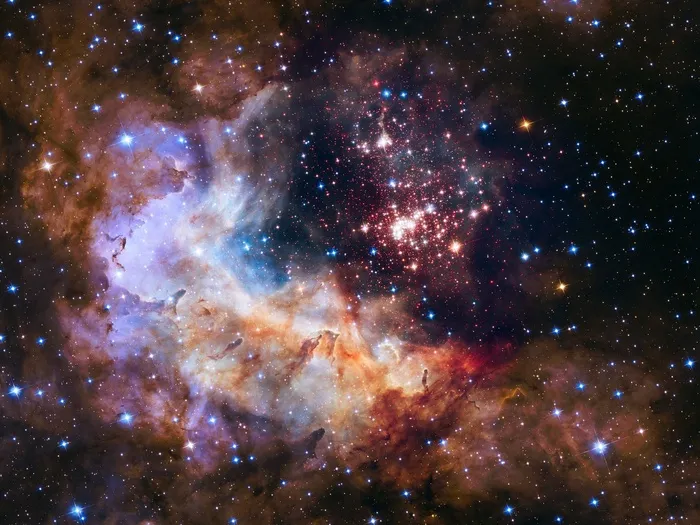 星星，星团，银河，银河，韦斯特隆德1
