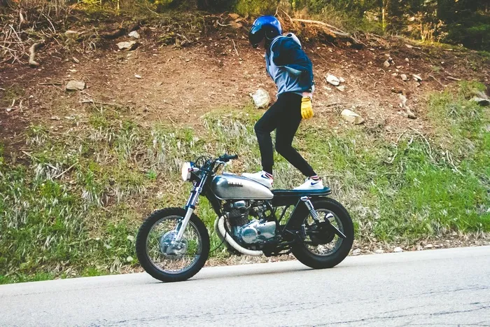 摩托车,折叠自行车,运动自行车,自行车,秋游,摩托车最初骑