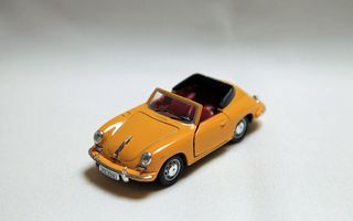 保时捷，奥兰治，356，模型车