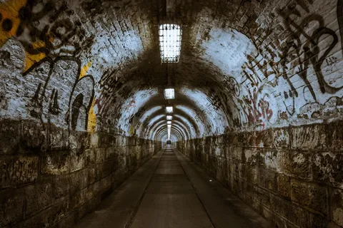 隧道,地下,地下通道,照明,布达佩斯 隧道,地下,地下通道,照明,布达佩斯